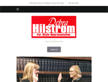 Tablet Screenshot of debrahilstrom.com